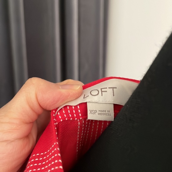 Orange Loft Wrap top - Picture 2 of 3